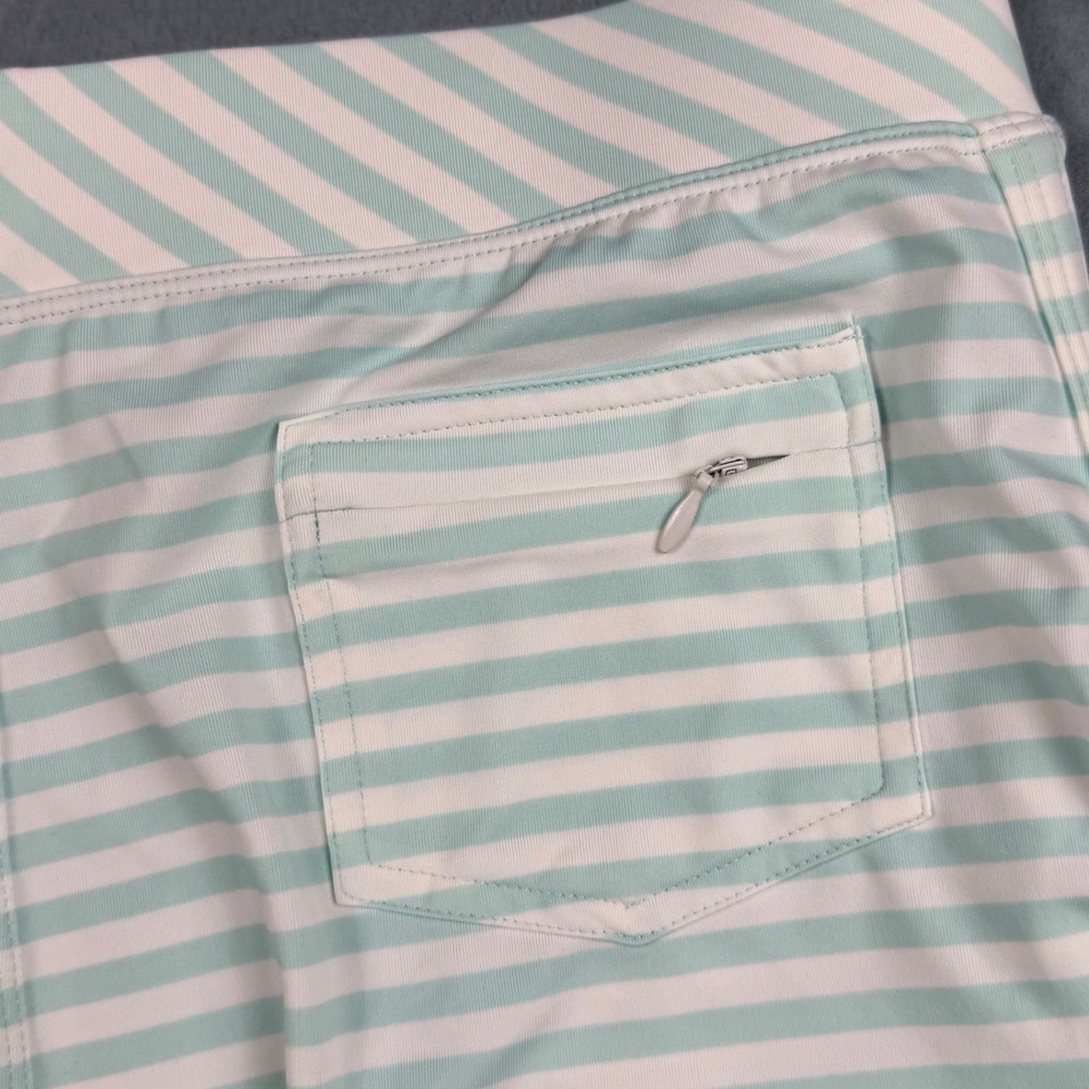 Carve Designs Mint Green White Striped Board Shorts Swim Bottoms Small NWOT - Picture 9 of 11